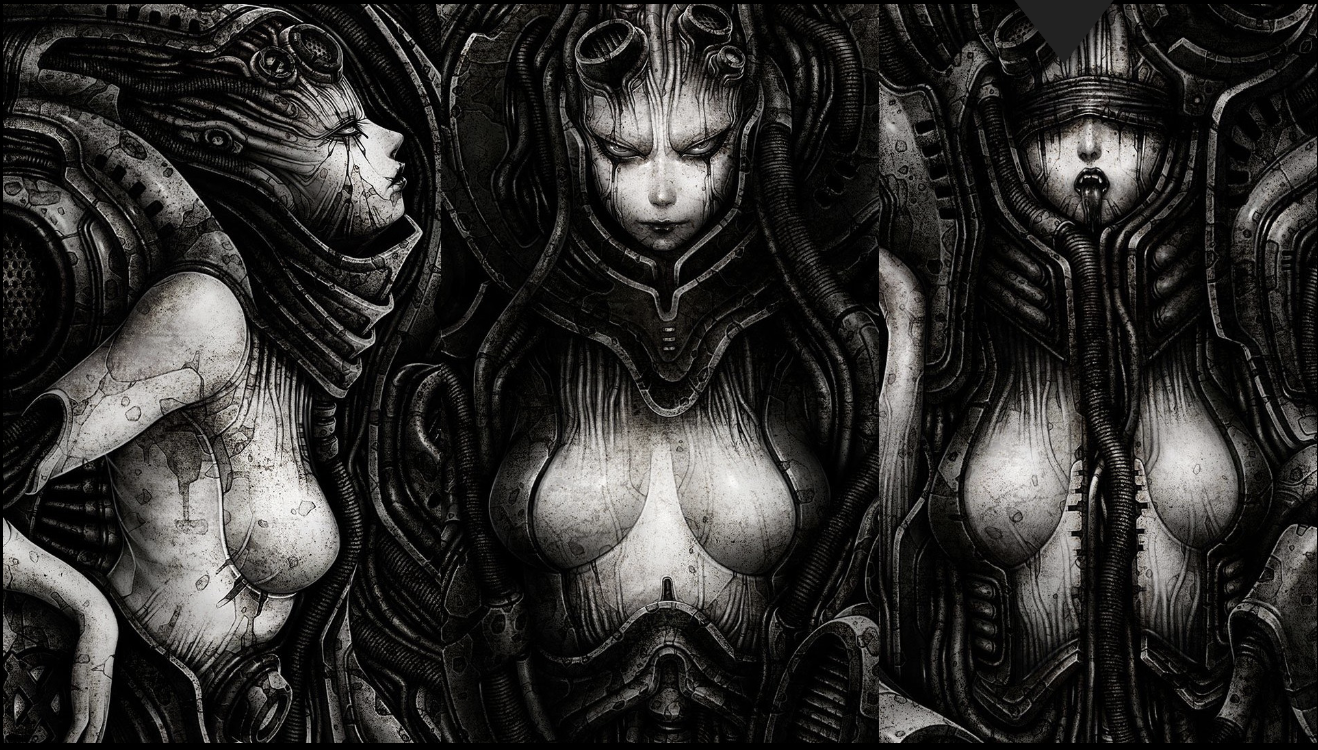 Shichigoro-Shingo's Dark Art: Great Giger's Ghost! - Heavy Metal
